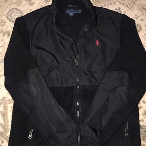 Men's polo fleece jacket